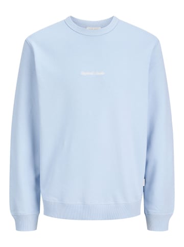 Jack & Jones Sweatshirt JORNORREBRO EMB SWEAT CREW in Blau
