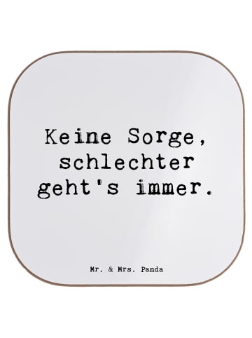 Coaster Spruch Hoffnung in schwierigen Zeiten m... in Weiß