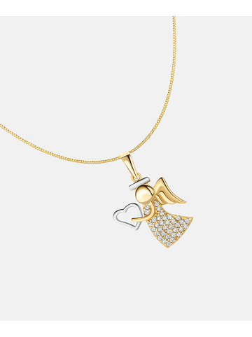 Diamant L'éternel Halskette aus 585 Gelbgold