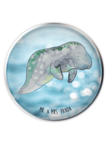Mr. & Mrs. Panda waschbeckenstöpsel Seekuh Chillen ohne Spruch in OZeichenanblue
