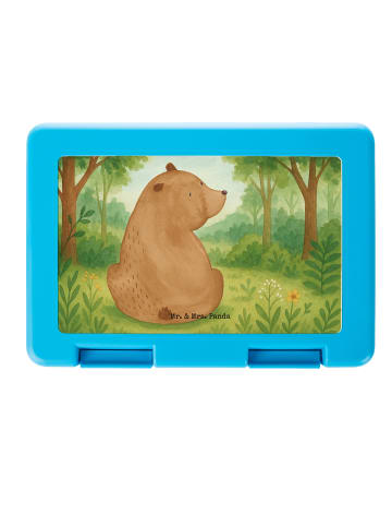Mr. & Mrs. Panda Bentobox Bär Schulterblick Design ohne Spruch in Weiß