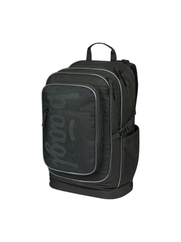 BAAGL Schulrucksack Cubic in Schwarz Uni - 33x45x20cm