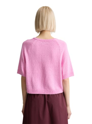 Marc O'Polo DENIM Kurzarm-Pullover regular in Pale Bubblegum