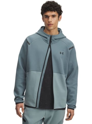 Under Armour Hoodie "Unstoppable HD Eu Fleece Full-Zip" in Blau