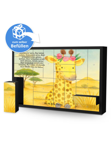 Mr. & Mrs. Panda Befüllbarer Adventskalender Giraffe Blumenkranz... in Weiß