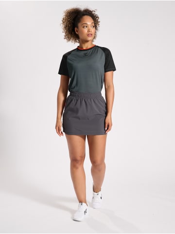 Hummel T-Shirt Raglanärmel Hmlpro Damen in QUIET SHADE/FORGED IRON