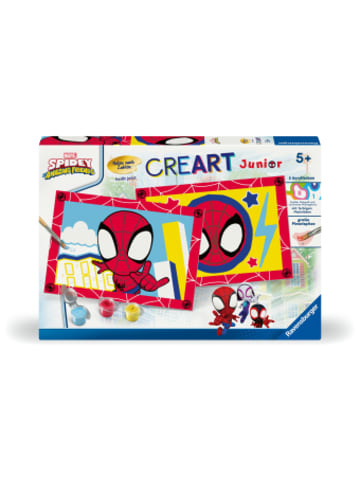 Ravensburger Verlag GmbH Spiel - CreArt, Malen nach Zahlen Junior Marvel Der ultimative Spider-Man - Spi