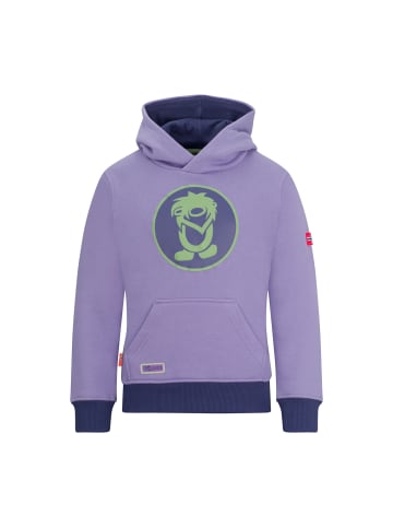 Trollkids Hoodie Pullover mit Kapuze "Troll" in Lila/Violettblau