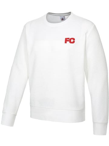Fußballverein 1. FC Köln Pullover "Sweatshirt Kleine Sandkaul" in Weiß