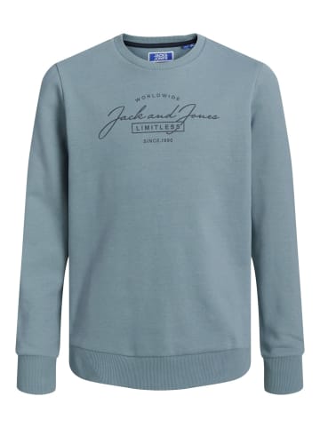 JACK & JONES Junior Sweatshirt 'Ferris' in hellblau