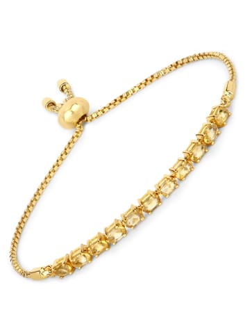 Rafaela Donata Armband Sterling Silber Citrin in gelbgold