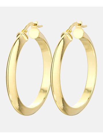 Vanlere Creolen aus 375 Gelbgold