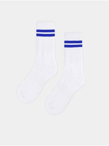 Erlich Textil  Erlich Textil Socken 3er Pack ANDI in weiß/knallblau