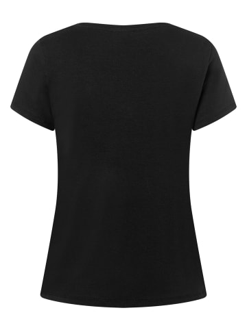 More & More Paillettenherzenshirt in black