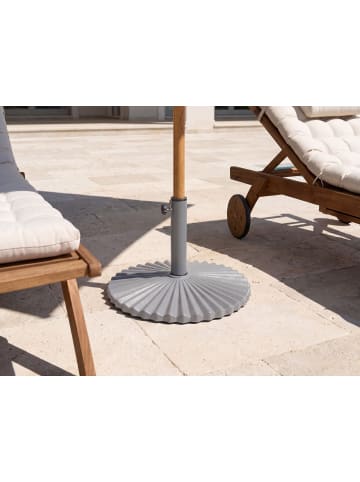 Beliani Zubehör für Sonnenschirme CAREZZA in Grau - (W) 60 x (H) 40 x (L) 60 cm