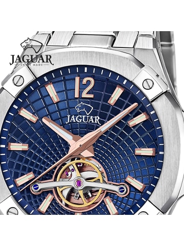 Jaguar Analog-Armbanduhr Jaguar Balancier silber groß (ca. 44mm)