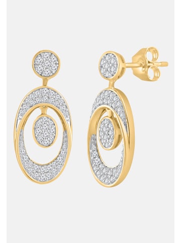 Diamant Exquis Ohrringe aus 585 Gelbgold mit Diamant