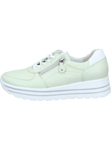 WALDLÄUFER Schnürschuhe in lemon/weiss