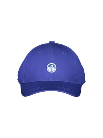 North Sails Blaues Baumwoll-Polohemd