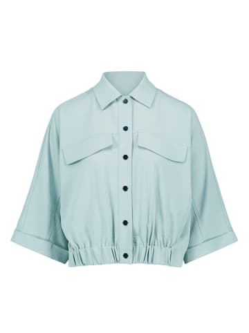 Zero  Casual-Blazer mit 3/4 Arm in Silver Blue