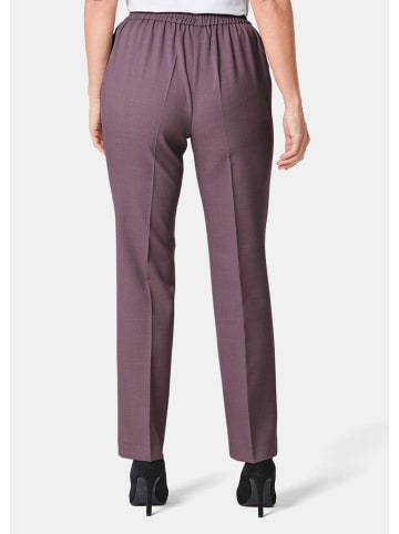 GOLDNER Knitterarme Schlupfhose Martha mit SilverFresh-Ausrüstung in rosenholz