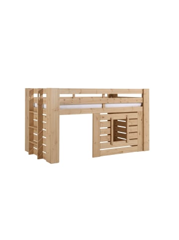 58 aufm Kessel HÜTTENBETT Katha 215x115x97 aus Massivholz in Kiefer