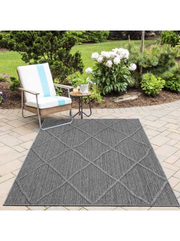 Outdoor Teppich Piero in Grau
