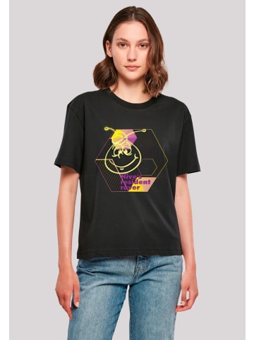 F4NT4STIC Tee Die Biene Maja Hives Resident Raver in schwarz