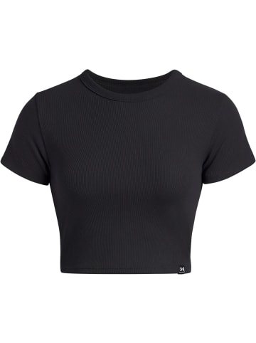 Under Armour Sportshirt "Rival Rib Baby T-Shirt" in Schwarz