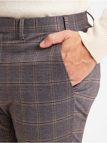 Finshley & Harding London Hose Hoxdon in braun hellgrau - 0001