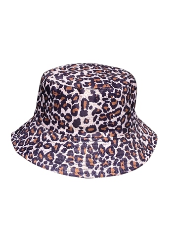 Yuhu Fischerhut Leopard Schwarz in Mehrfarbig