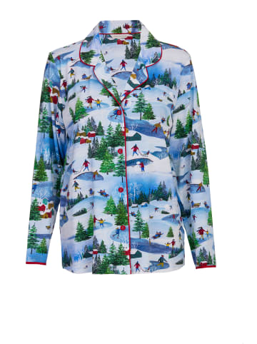 Cyberjammies Pyjama Oberteil Montana in Weiss