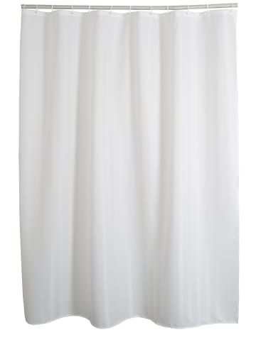 RIDDER Duschvorhang Textil Chic inkl. Ringe weiß 180x200 cm