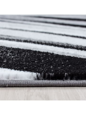 Teppich Boss Kurzflor Teppich Paolo Schwarz
