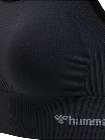 Hummel Hummel Top Hmltiffy Yoga Damen Dehnbarem Atmungsaktiv Feuchtigkeitsabsorbierenden Nahtlosen in BLACK