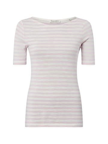 Marc O'Polo T-Shirt in rosa weiß