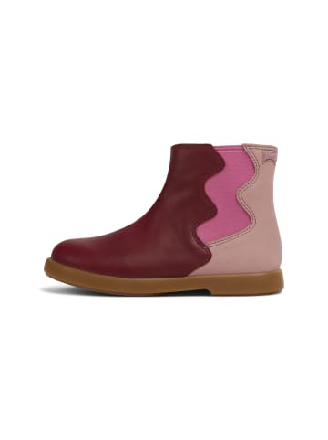 Camper Stiefeletten " Duet " in Bordeaux / Rosa