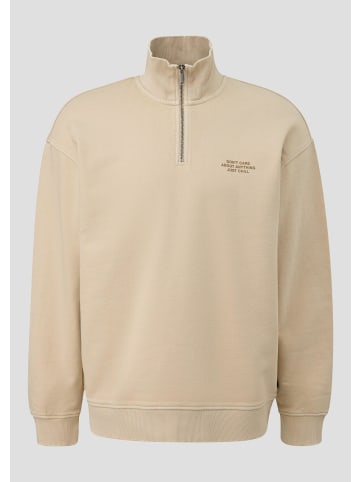 QS Sweatshirt in 8160_beige
