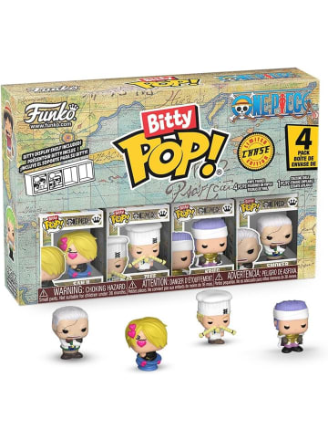 Funko One Piece Sanji Zeee Krieg 4er Pack Mini Figuren 2,2 cm