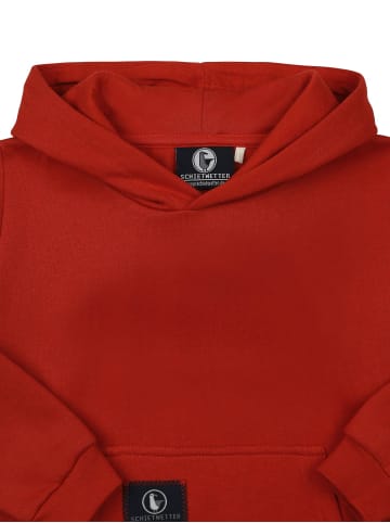SCHIETWETTER SCHIETWETTER Hoodie Mika uni in red
