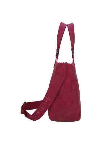 Fritzi aus Preußen Izzy Vintage Shopper Tasche 42 cm dark red