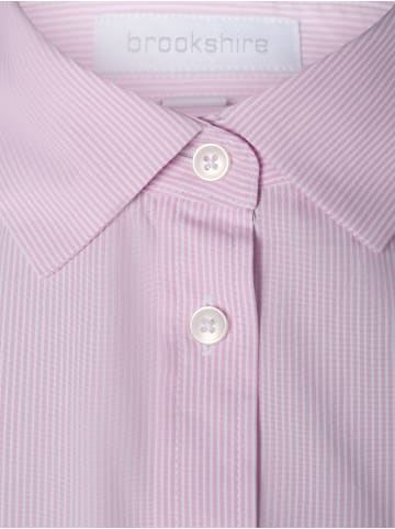 brookshire Bluse in rosa weiß - 0090