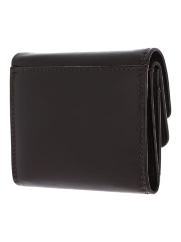 Golden Head Polo Geldbörse RFID Leder 10 cm in dunkelbraun
