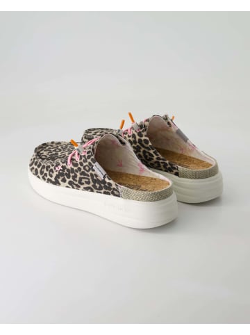 Fusion Pantoletten in Braun