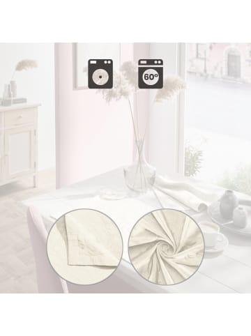 Erwin Müller Jacquard, Baumwollmischung Tischset 2er-Pack Cadiz in natur