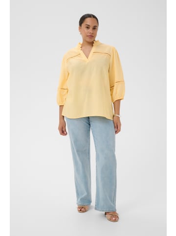 KAFFE curve Bluse langarm KCronja Regular fit in Sunlight