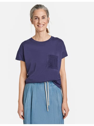 Gerry Weber T-Shirt 1/2 Arm in Blueberry