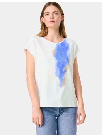 TAIFUN Rundhals T-Shirt für Damen in uni