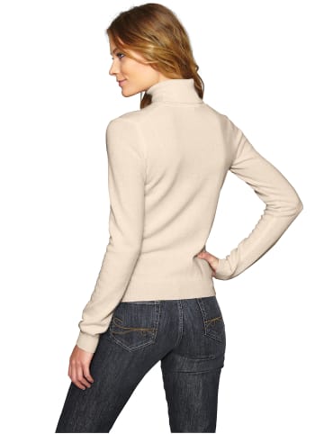 Heine Rollkragenpullover in wollweiß