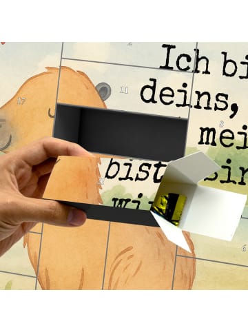 Mr. & Mrs. Panda Adventskalender Selbst Befüllen Capybara Liebe ... in Weiß
